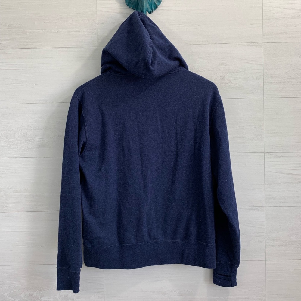 Microsoft Navy Windows Logo Full Zip Hoodie - Picture 6 of 7